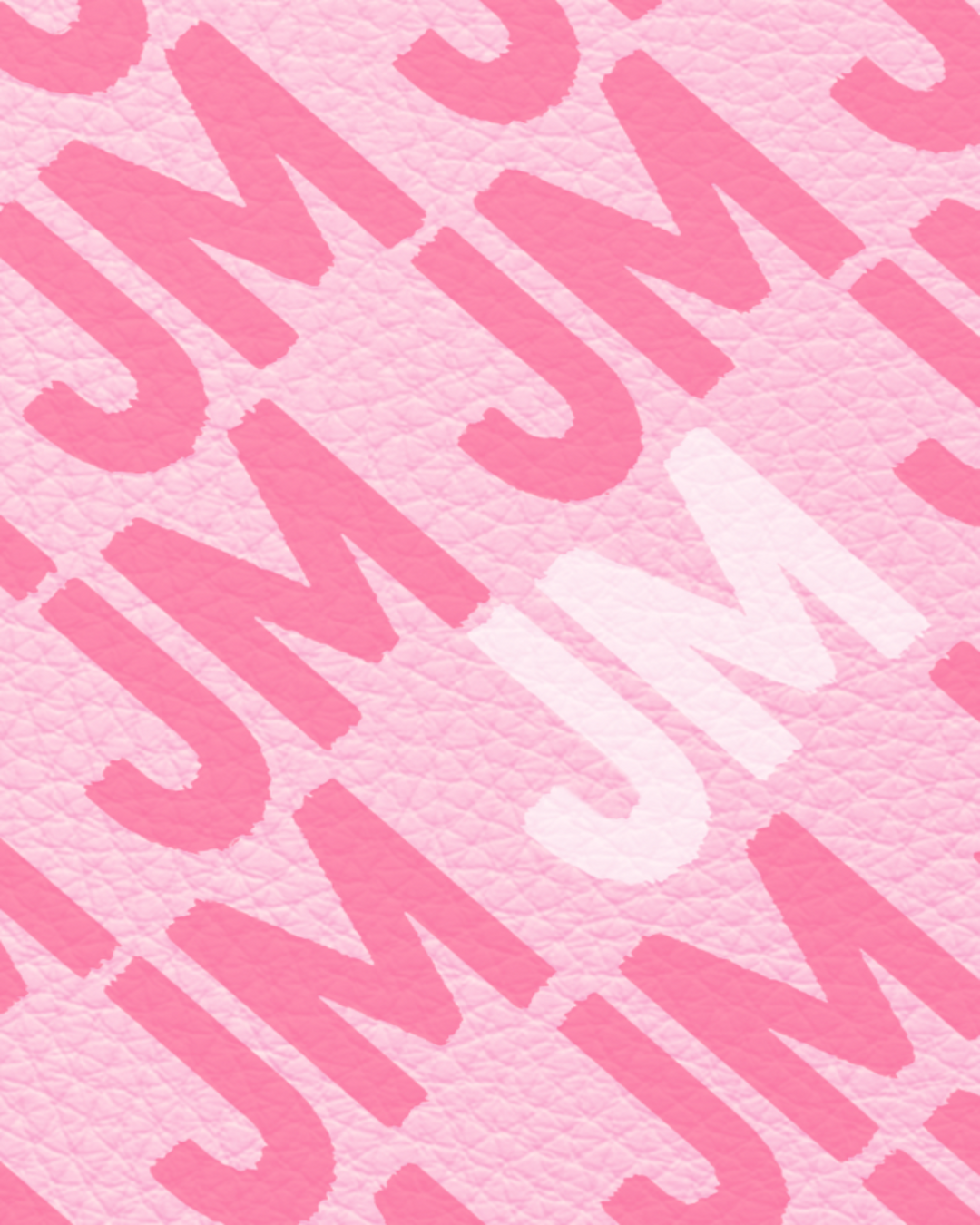 Block Font — Pink